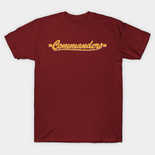 Commanders T-Shirt by Nagorniak